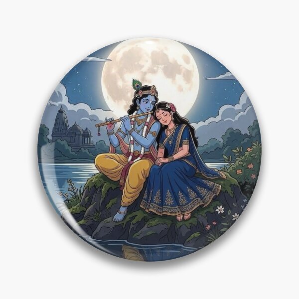 Item preview, Radhe krishna  designed and sold by Ethanticsticker.