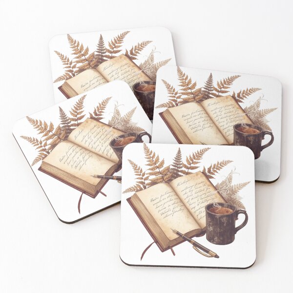 Item preview, Dark Academia Vintage Coffee Books designed and sold by Coffread.