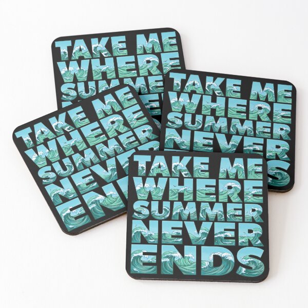 Item preview, Take Me Where Summer Never Ends designed and sold by YounexxART.