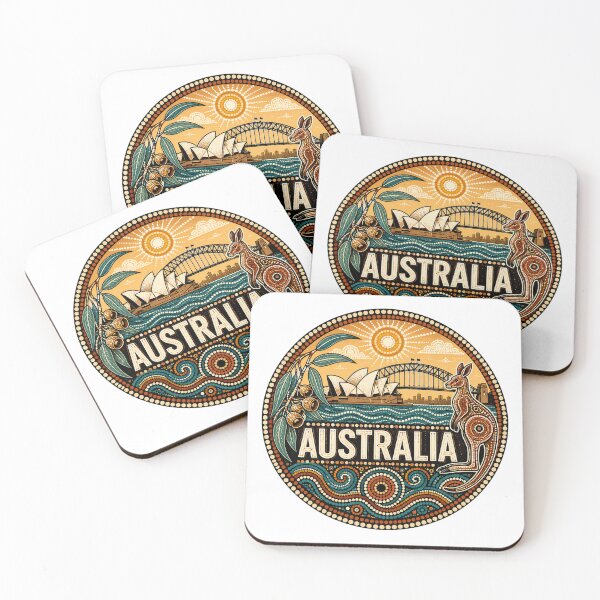 Item preview, Australian Nature Art – Indigenous Inspired designed and sold by Holiday-Hunter.