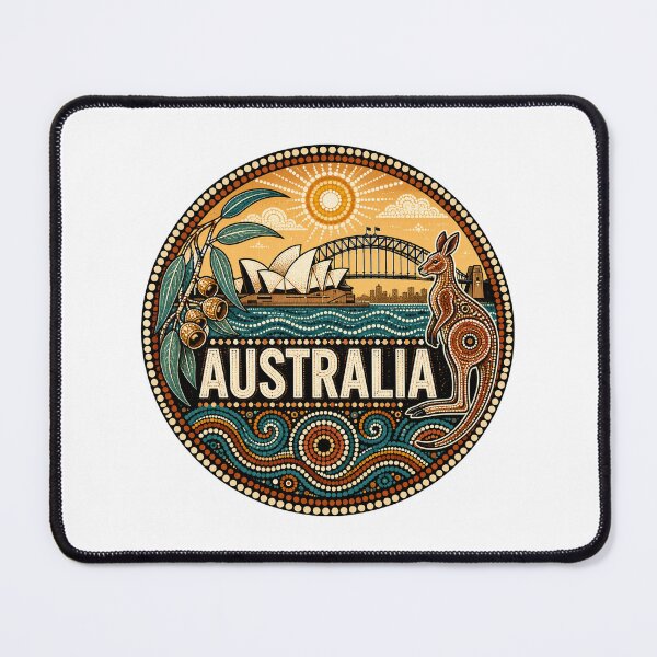 Item preview, Australian Nature Art – Indigenous Inspired designed and sold by Holiday-Hunter.