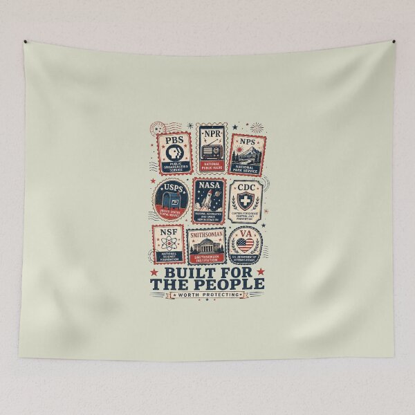 Item preview, Vintage Stamps Protect Democratic Institutions designed and sold by rusiaa.