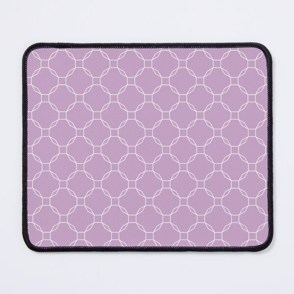 Item preview, Lilac & white interconnected shapes designed and sold by Mint + Midnight.