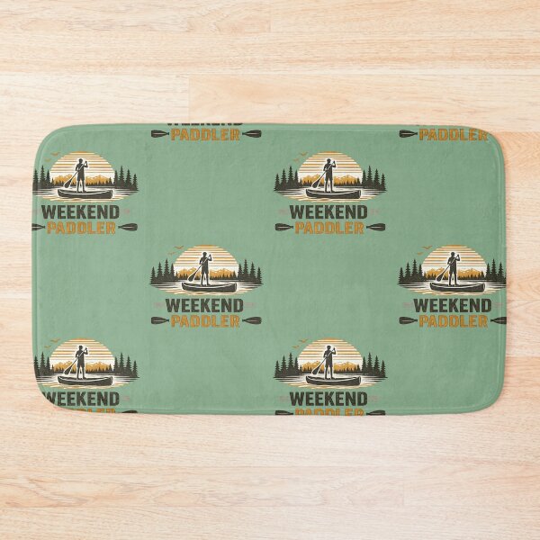 Item preview, Weekend Paddler Vintage Canoe Outdoor Design designed and sold by Lizavelle.