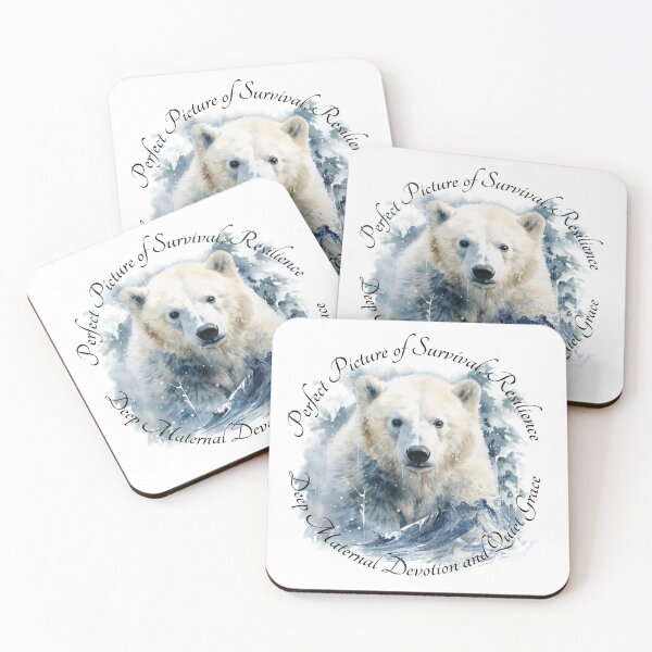 Item preview, The Polar Bear a Perfect Survival Animal designed and sold by Simply Inspirational Shop.