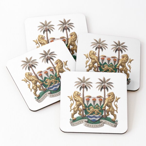 Item preview, Coat of arms Sierra Leone designed and sold by tony4urban.