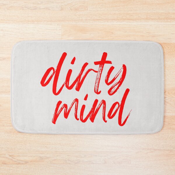 Item preview, Dirty Mind Red Brush Script Typography designed and sold by eMKa82.
