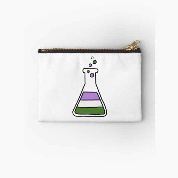 Item preview, Genderqueer lab flask designed and sold by Cute-Chaotic-Co.