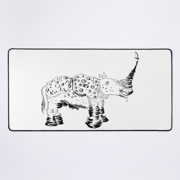Item preview, The Cosmic Rhino: Salvador Dalí Tribute designed and sold by BarnBurns.