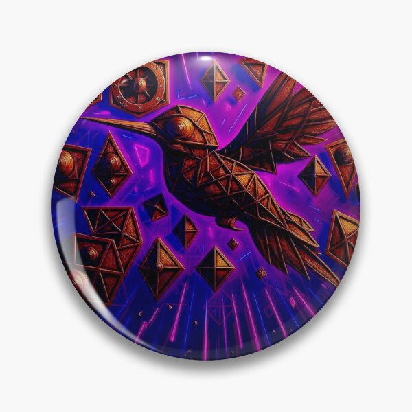 Item preview, Neon Flight: The Radiant Spirit of the hummingbird designed and sold by Helios Be. Lavsh.