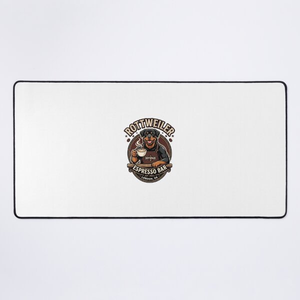 Item preview, Rottweiler Espresso Bar Barista Coffee Latte Art designed and sold by PictoVibe.