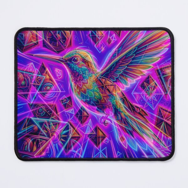 Item preview, Neon Flight: The Radiant Spirit of the hummingbird #1 designed and sold by Helios Be. Lavsh.