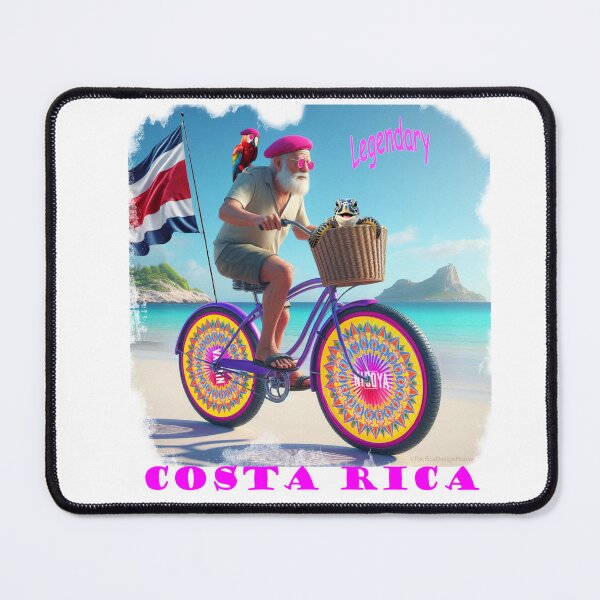 Item preview, Legendary Costa Rica Beach Cruiser | Pura Vida Tropical Bicycle Art designed and sold by Pacifica Design House.