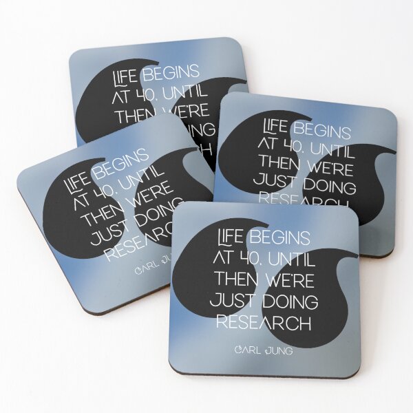 Item preview, Life begins at 40, Quote designed and sold by GiSilver.