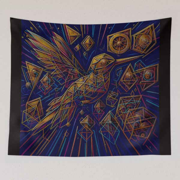 Item preview, Neon Flight: The Radiant Spirit of the hummingbird #2 designed and sold by Helios Be. Lavsh.