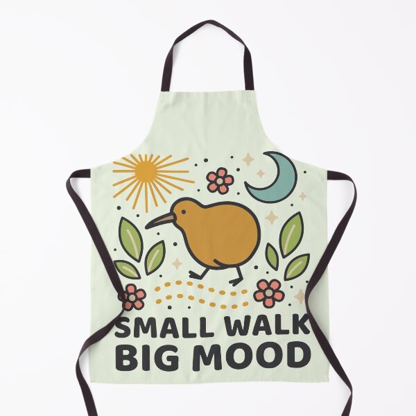 Item preview, Small Walk Big Mood Kiwi designed and sold by CutePawCreation.