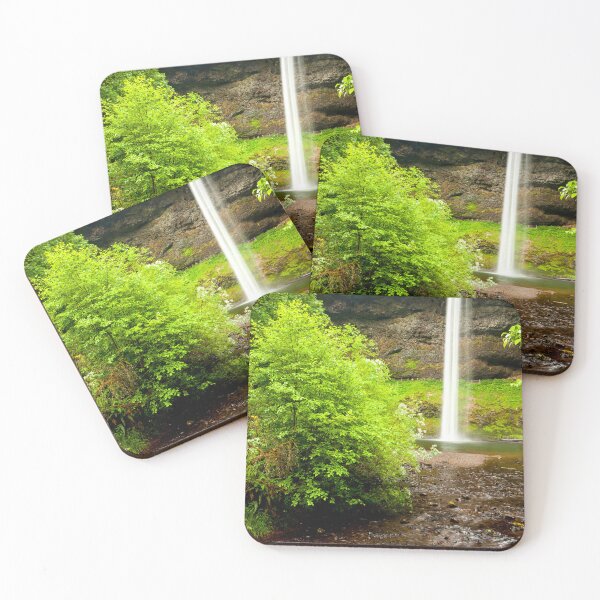 Item preview, Cascading Forest Waterfall Scene designed and sold by jklune.