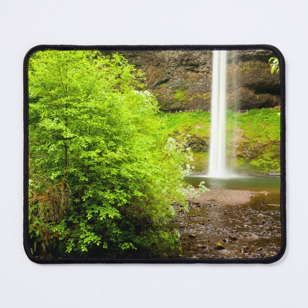 Item preview, Cascading Forest Waterfall Scene designed and sold by jklune.