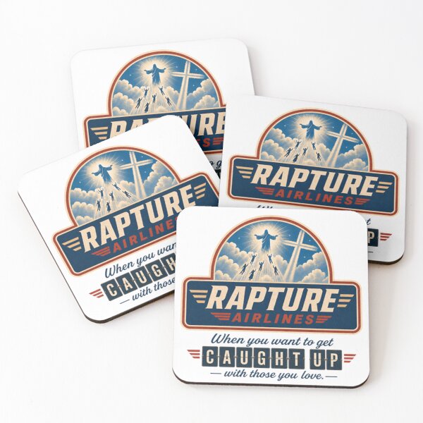 Item preview, Vintage Rapture Airlines When You Want to Get Caught Up... designed and sold by Embers & Incense Co..