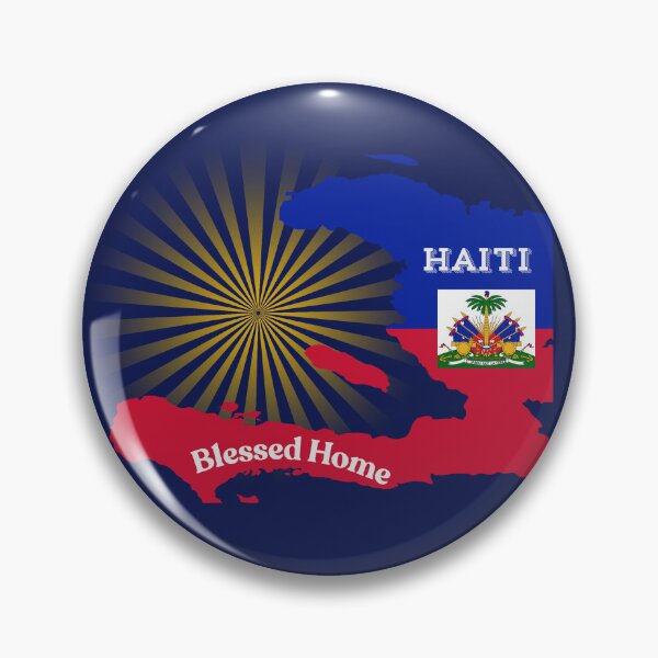 Item preview, Haitian Blessed Throw Pillow – Haitian Flag Design, Haiti designed and sold by JCozycorner.