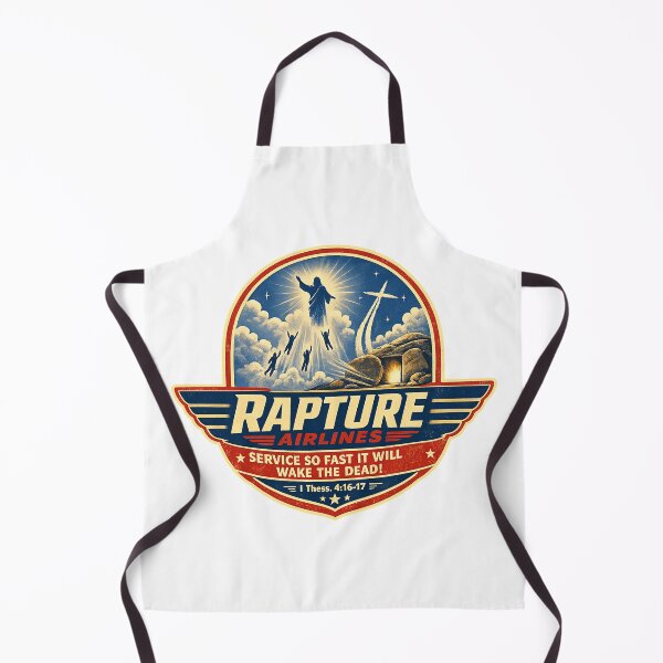 Item preview, Vintage Rapture Airlines Service So Fast It'll Wake the Dead designed and sold by Embers & Incense Co..
