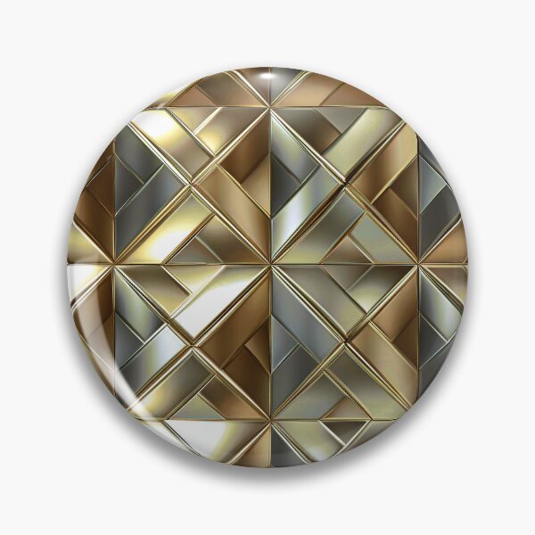 Item preview, Golden Hues And Silvery Colors Trendy Pattern designed and sold by DEC02.