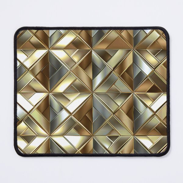 Item preview, Golden Hues And Silvery Colors Trendy Pattern designed and sold by DEC02.