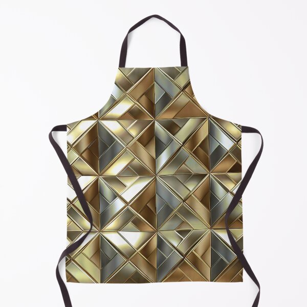 Item preview, Golden Hues And Silvery Colors Trendy Pattern designed and sold by DEC02.