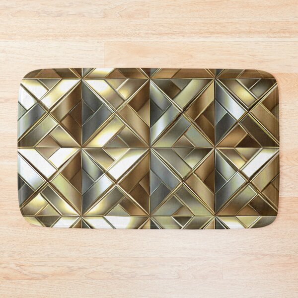 Item preview, Golden Hues And Silvery Colors Trendy Pattern designed and sold by DEC02.