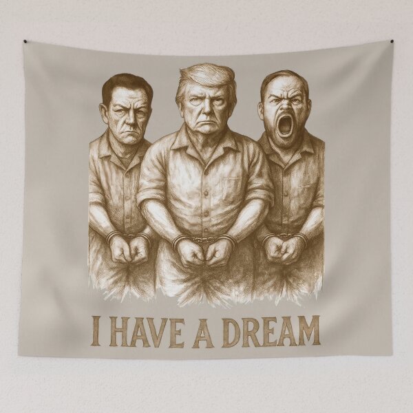 Item preview, Trump Elon Musk Vance Pencil Sketch designed and sold by Voodoo Store Paranormal Collections.