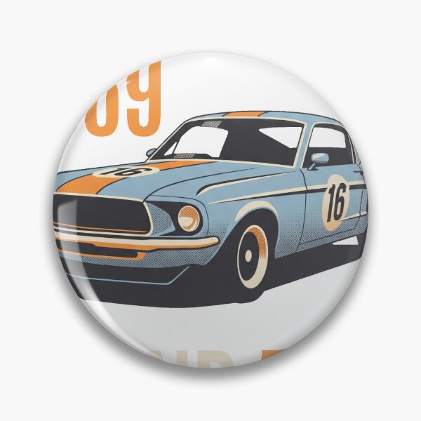 Item preview, Silverstone 1969 Vintage Racing Car Poster No. 16 designed and sold by negruj.