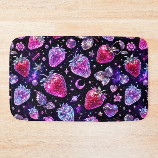 Item preview, Neon Strawberry Galaxy Pattern  designed and sold by Aramdesing.