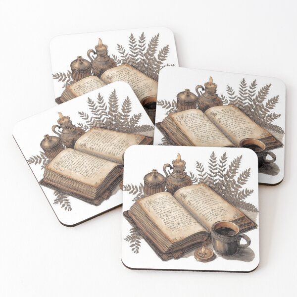 Item preview, Midnight Library and Warm Espresso designed and sold by Coffread.
