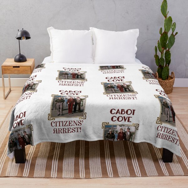 Item preview, Cabot Cove Citizens’ Arrest! (on White) designed and sold by PawsitiveMum3.
