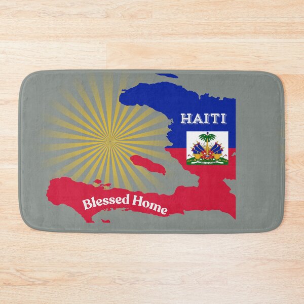 Item preview, Haitian Blessed Throw Pillow – Haitian Flag Design, Haiti designed and sold by JCozycorner.