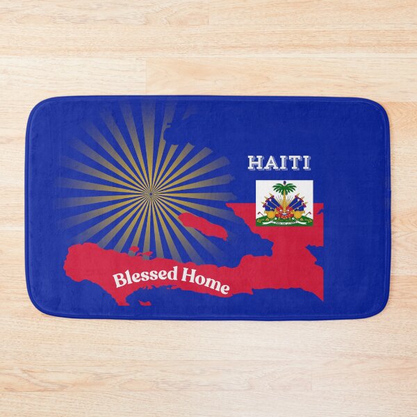 Item preview, Haitian Blessed Throw Pillow – Haitian Flag Design, Haiti designed and sold by JCozycorner.