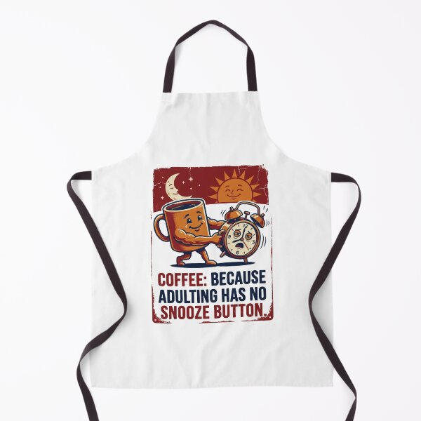 Item preview, Coffee Adulting No Snooze Button Funny designed and sold by PullixArt.