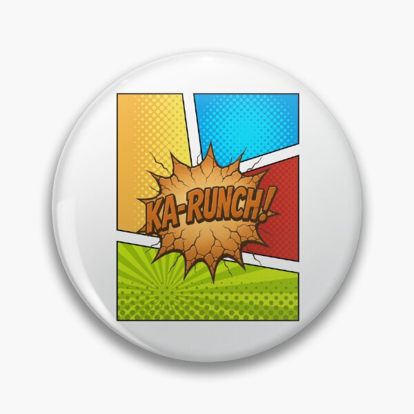 Item preview, KA-RUNCH! Retro Comic Crunch Pop Art Design designed and sold by CleanDecor.
