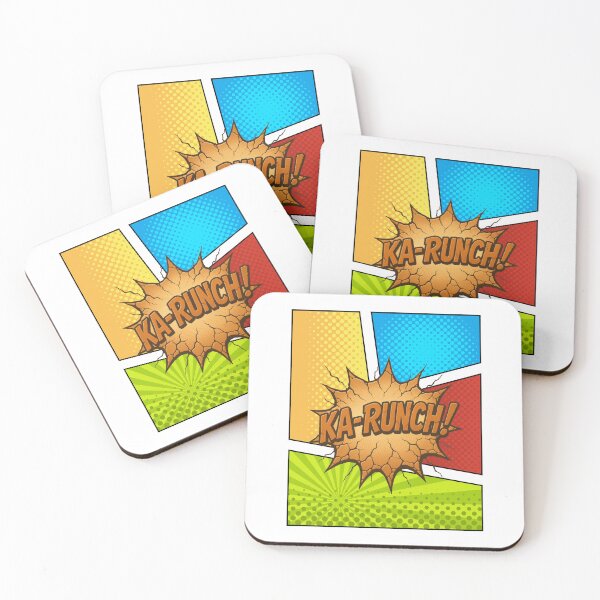 Item preview, KA-RUNCH! Retro Comic Crunch Pop Art Design designed and sold by CleanDecor.