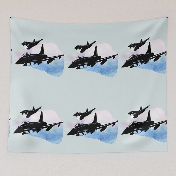 Item preview, Fighter plane through the clouds designed and sold by AppealingVibes.