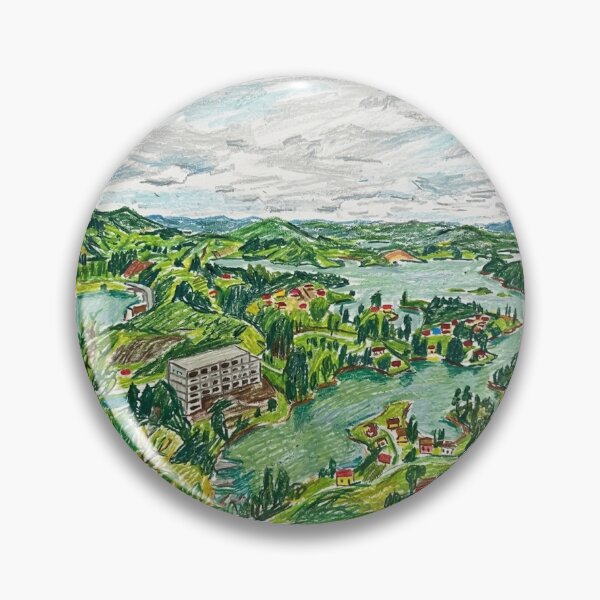 Item preview, Panoramic view of lakes designed and sold by CristianCEB.