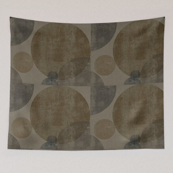 Item preview, Wabi sabi japanese textured stone geometry designed and sold by SILVERAPPLE.