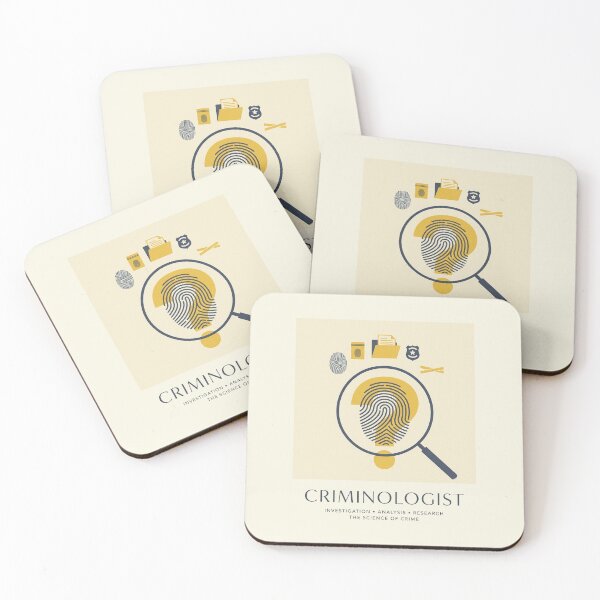 Item preview, Vintage Criminologist Job Pride Minimalist Pop Art designed and sold by DuckOddity.