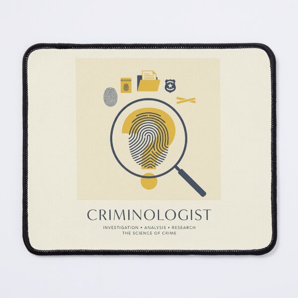 Item preview, Vintage Criminologist Job Pride Minimalist Pop Art designed and sold by DuckOddity.