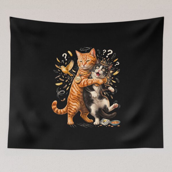 Item preview, Funny Cat Heimlich Maneuver Rescue Cat  | Feline CPR Humor designed and sold by bilal sibgui.