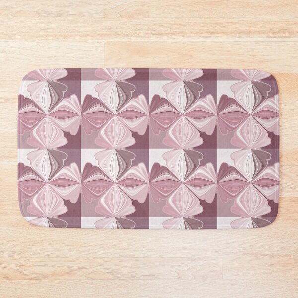 Item preview, Soft Pink Abstract Geometric Floral Pattern  designed and sold by SahmatArt.