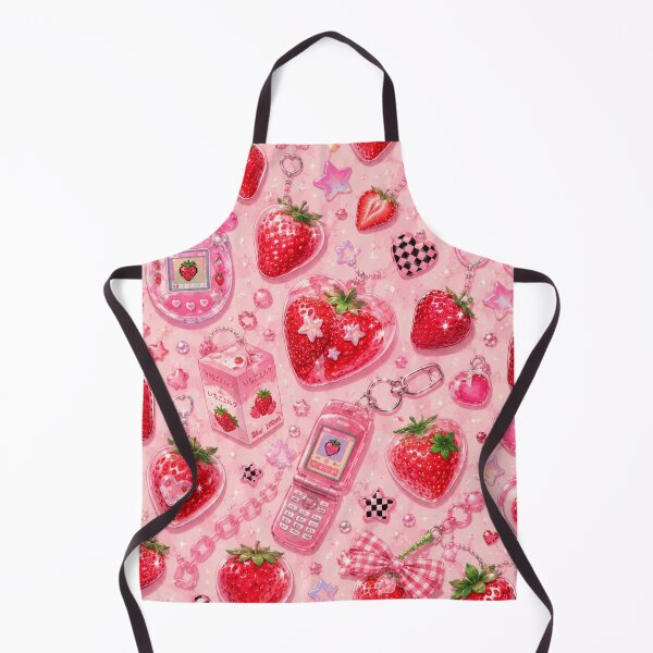 Item preview, Kawaii Strawberry Dreams Pattern  designed and sold by Aramdesing.