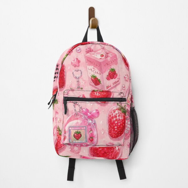 Item preview, Kawaii Strawberry Dreams Pattern  designed and sold by Aramdesing.