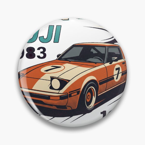 Item preview, Fuji 1983 Vintage JDM Racing Car Poster No. 7 designed and sold by negruj.
