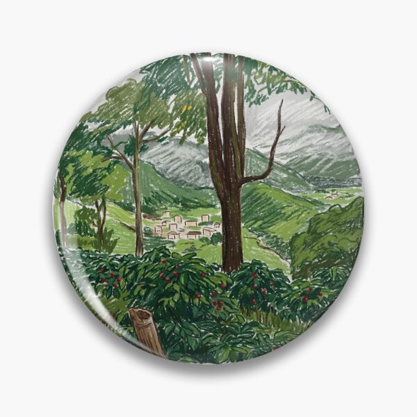 Item preview, Small village nestled among coffee plantations and mountains designed and sold by CristianCEB.